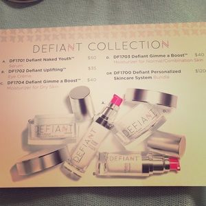Defiant anti aging collection